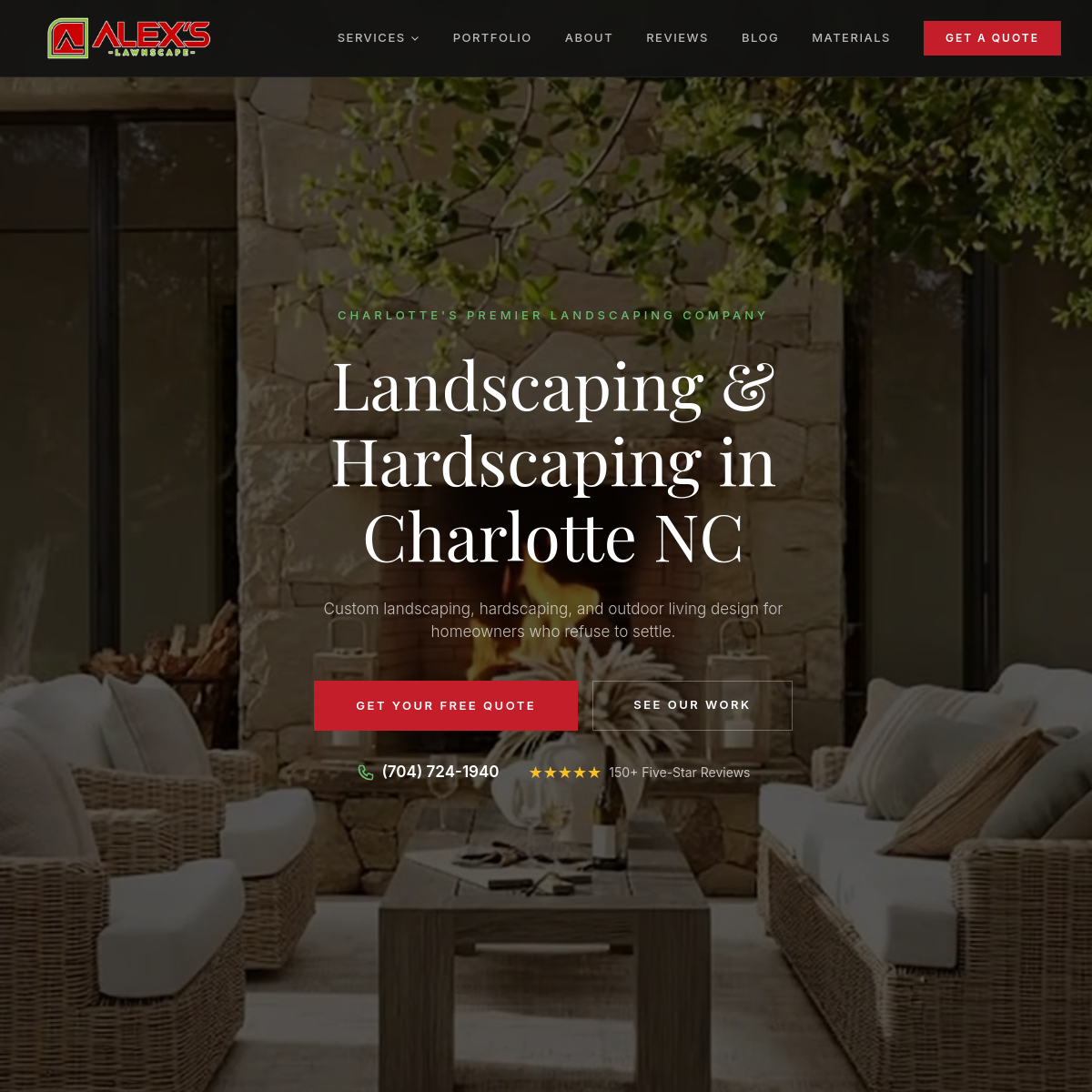 Alex's Lawnscape hero preview