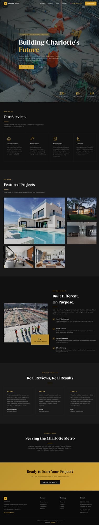 Summit Built hero preview